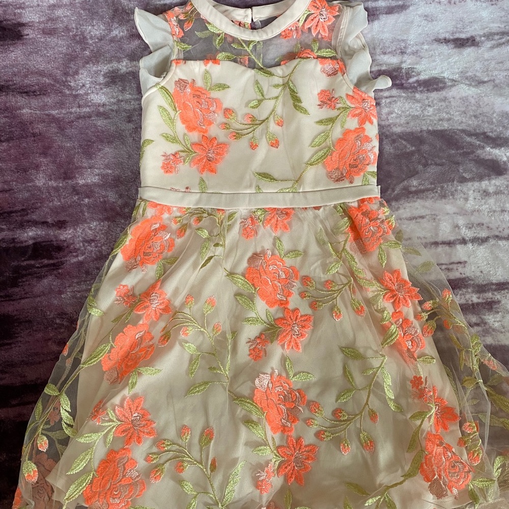 Beautiful Coral, Pink Dress